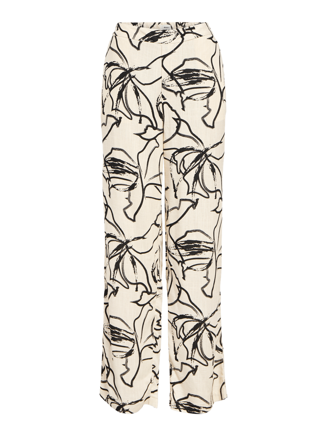 OBJSANNE Trousers - Sandshell - VERO MODA & VILA Bergvik